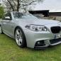 Preview: VOLL LED Angel Eyes Scheinwerfer Set für BMW 5er F10/F11 LCI (Facelift) 13-16 schwarz