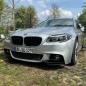 Preview: VOLL LED Angel Eyes Scheinwerfer Set für BMW 5er F10/F11 LCI (Facelift) 13-16 schwarz