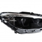 Preview: VOLL LED Tagfahrlicht Angel Eyes Scheinwerfer für BMW 1er F20/F21 LCI (Facelift) 15-19 schwarz