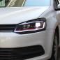Preview: VOLL LED Upgrade Tagfahrlicht Scheinwerfer Set für VW Polo 6R / 6C 09-17 schwarz/chrom mit dyn. Blinker