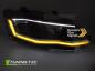 Preview: VOLL LED Upgrade Tagfahrlicht Scheinwerfer Set für VW Polo 6R / 6C 09-17 schwarz/chrom mit dyn. Blinker