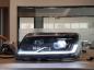 Preview: EXCLUSIVE VOLL LED Upgrade Design Scheinwerfer Set VW T5 03-09 dynamisch schwarz mit Willkommensfunktion und dyn. LED Blinker
