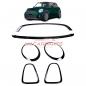 Preview: "Blackshine" Upgrade Rahmen/Blenden Set passend für Kühlergrill / Scheinwerfer / Rückleuchten passend für Mini Cooper R56 06-13 Hochglanz schwarz