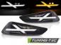Preview: LED Upgrade Design Frontblinker Set passend für Vespa Sprint / Primavera 125 / 150 18-26 schwarz/rauch