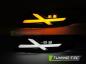 Preview: LED Upgrade Design Frontblinker Set passend für Vespa Sprint / Primavera 125 / 150 18-26 Chrom