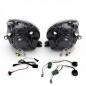 Preview: VOLL LED Upgrade Design Scheinwerfer Set passend für Fiat 500 07-24 schwarz (für werks. Halogen)