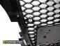 Preview: Upgrade Sportgrill / Kühlergrill für Audi A3 8P Facelift 08-12 Hochglanz Schwarz