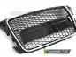 Preview: Upgrade Sportgrill / Kühlergrill für Audi A3 8P Facelift 08-12 Hochglanz Schwarz / Chrom