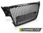 Preview: Upgrade Design Sportgrill / Kühlergrill für Audi A4 B8 08-11 Hochglanz Schwarz