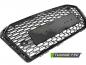 Preview: Upgrade "Plus" Sportgrill / Kühlergrill für Audi A4 B9 (8W) 15-19 Hochglanz schwarz in Wabendesign