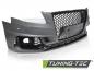 Preview: Upgrade "Plus" Design Frontstoßstange für Audi A4 B8 (8K) 08-11 inkl. Zubehör in Hochglanz schwarz