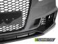 Preview: Upgrade "Plus" Design Frontstoßstange für Audi A4 B8 (8K) 08-11 inkl. Zubehör in Hochglanz schwarz