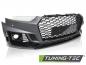 Preview: Upgrade Frontstoßstange Sport PDC für Audi A5 F5 16-18 inkl. Zubehör in Hochglanz schwarz