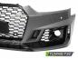 Preview: Upgrade Frontstoßstange Sport PDC für Audi A5 F5 16-18 inkl. Zubehör in Hochglanz schwarz