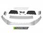Preview: Upgrade Frontstoßstange Sport für Audi TT 8J 06-14 inkl. Zubehör in Hochglanz schwarz / Silber matt