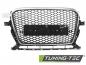 Preview: Upgrade Sportgrill / Kühlergrill passend für Audi Q5 8R Facelift 12-16 Hochglanz schwarz/Chrom