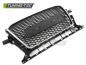 Preview: Upgrade Sportgrill / Kühlergrill passend für Audi Q5 8R Facelift 12-16 Hochglanz schwarz/Chrom