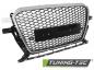 Preview: Upgrade Sportgrill / Kühlergrill passend für Audi Q5 8R Facelift 12-16 Hochglanz schwarz/Silber