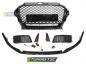 Preview: Upgrade Sport Design Frontstoßstange passend für Audi A3 8V Limousine 12-16 inkl. Zubehör in Hochglanz schwarz mit PDC