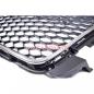 Preview: Upgrade Sportgrill / Kühlergrill für Audi A3 8P Facelift 08-12 Hochglanz Schwarz / Chrom in Wabendesign