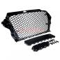 Preview: Upgrade Sportgrill / Kühlergrill für Audi A3 8V 12-16 Hochglanz Schwarz in Wabendesign