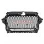 Preview: Upgrade "Plus" Sportgrill / Kühlergrill für Audi A3 8V 12-16 Hochglanz Schwarz
