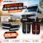 Preview: Paket - LED Tagfahrlicht Scheinwerfer-schwarz dynamisch +  Voll LED Upgrade Design Rückleuchten Set rot/rauch mit dyn.Blinker passend für VW Crafter II / MAN TGE 2017+