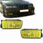 Preview: Upgrade US-Design Klarglas Nebelscheinwerfer für BMW 3er E36 Coupe/Cabrio/Limo/Compact 91-98 Gelb