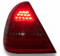 Preview: LED Upgrade Design Rückleuchten für Mercedes Benz C-Klasse W202 Limousine 93-00 rot/rauch