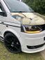 Preview: LED Tagfahrlicht Scheinwerfer für VW T5 GP (Facelift) 10-15 schwarz mit dynamischem LED Blinker