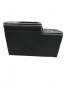 Preview: Chrom Edition Staufach Mittelkonsole Ablage für VW T3, T4, T5, T6, T6.1 und T7 mit RGB Farbwechsel-LED Beleuchtung, USB und Induktions-Ladestation