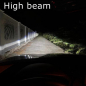 Preview: VOLL LED Tagfahrlicht Angel Eyes Scheinwerfer für BMW 1er F20/F21 11-15 schwarz mit dyn. Blinker