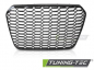 Preview: Upgrade Wabengitter Sportgrill / Kühlergrill für Audi A6 4G (C7) 10-14 Hochglanz schwarz