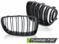 Preview: Upgrade Sportgrill Nieren für BMW 3er E46 Limousine/Touring 01-05 schwarz matt in Doppelsteg Design