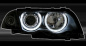 Preview: CCFL Angel Eyes Scheinwerfer Set für BMW 3er E46 Limo. / Touring 98-01 schwarz Set