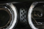 Mobile Preview: CCFL Angel Eyes Scheinwerfer Set für BMW 3er E46 Limo. / Touring 98-01 schwarz