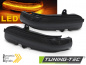 Preview: Upgrade LED Spiegelblinker für Mercedes Benz C-Klasse W203/S203/CL203 00-07 schwarz/rauch dynamisch