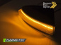 Preview: Upgrade LED Spiegelblinker für Mercedes Benz C-Klasse W204, Vito W639, ML W164 07-14 Schwarz/Rauch dynamisch