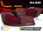 Preview: OLED Upgrade Design Rückleuchten Set für BMW 5er F10 10-16 rot mit dyn. Blinker