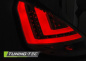 Preview: LED Lightbar Design Rückleuchten für Ford Fiesta MK7 12-16 rot/rauch mit LED Blinker