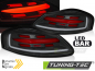 Preview: Voll LED Lightbar Rückleuchten Set für Porsche Boxster 986 96-04 schwarz/rot