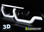 Mobile Preview: LED Tagfahrlicht Angel Eyes Scheinwerfer für BMW X5 E70 07-10/10-13 schwarz