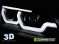 Preview: LED Tagfahrlicht Angel Eyes Scheinwerfer für BMW X5 E70 07-10/10-13 schwarz