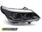 Preview: 3D LED Angel Eyes Scheinwerfer für BMW 5er E60 / E61 03-07 schwarz mit LED Blinker