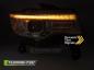 Preview: LED Tagfahrlicht Design Scheinwerfer Set für Jeep Grand Cherokee WK2 16-21 chrom mit Willkommensfunktion