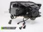 Preview: LED Tagfahrlicht Design Scheinwerfer Set für Jeep Grand Cherokee WK2 16-21 schwarz mit Willkommensfunktion