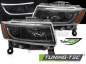 Preview: Upgrade Tagfahrlicht Design Scheinwerfer Set für Jeep Grand Cherokee 14-16 schwarz