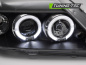 Preview: Upgrade Design Angel Eyes Scheinwerfer für Dacia Logan 04-08 schwarz