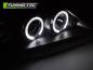Preview: Upgrade Design Angel Eyes Scheinwerfer für Dacia Logan 04-08 schwarz