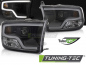 Preview: LED Tagfahrlicht Design Scheinwerfer Set für Dodge RAM 09-18 schwarz